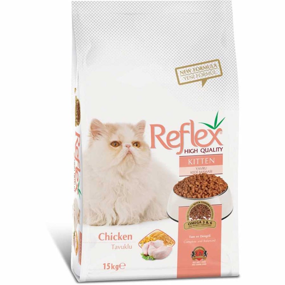 Reflex 15 kg Tavuklu Yavru Kedi Maması