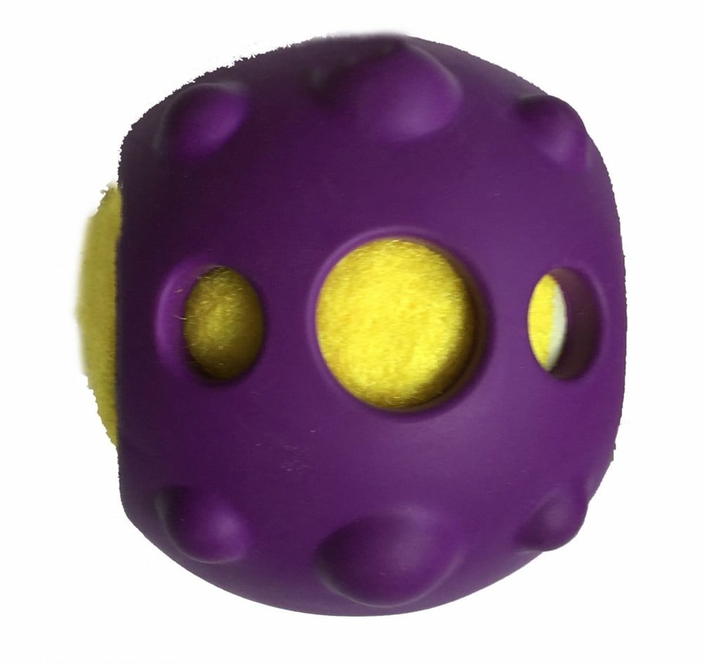 2'si 1 Arada Kauçuk Tenis Topu Köpek Oyuncağı