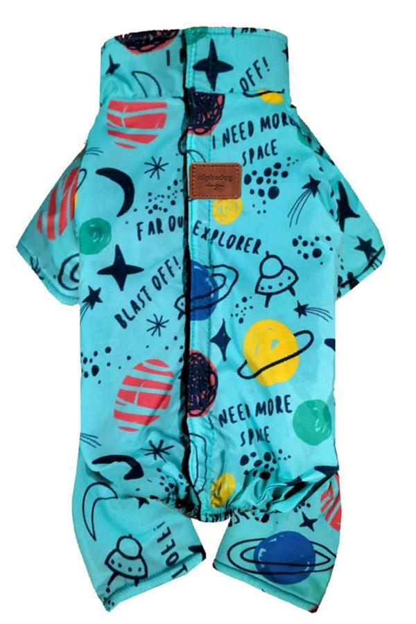 Alphadog Explorer Küçük Irk Kalın Köpek Tulum Yağmurluğu