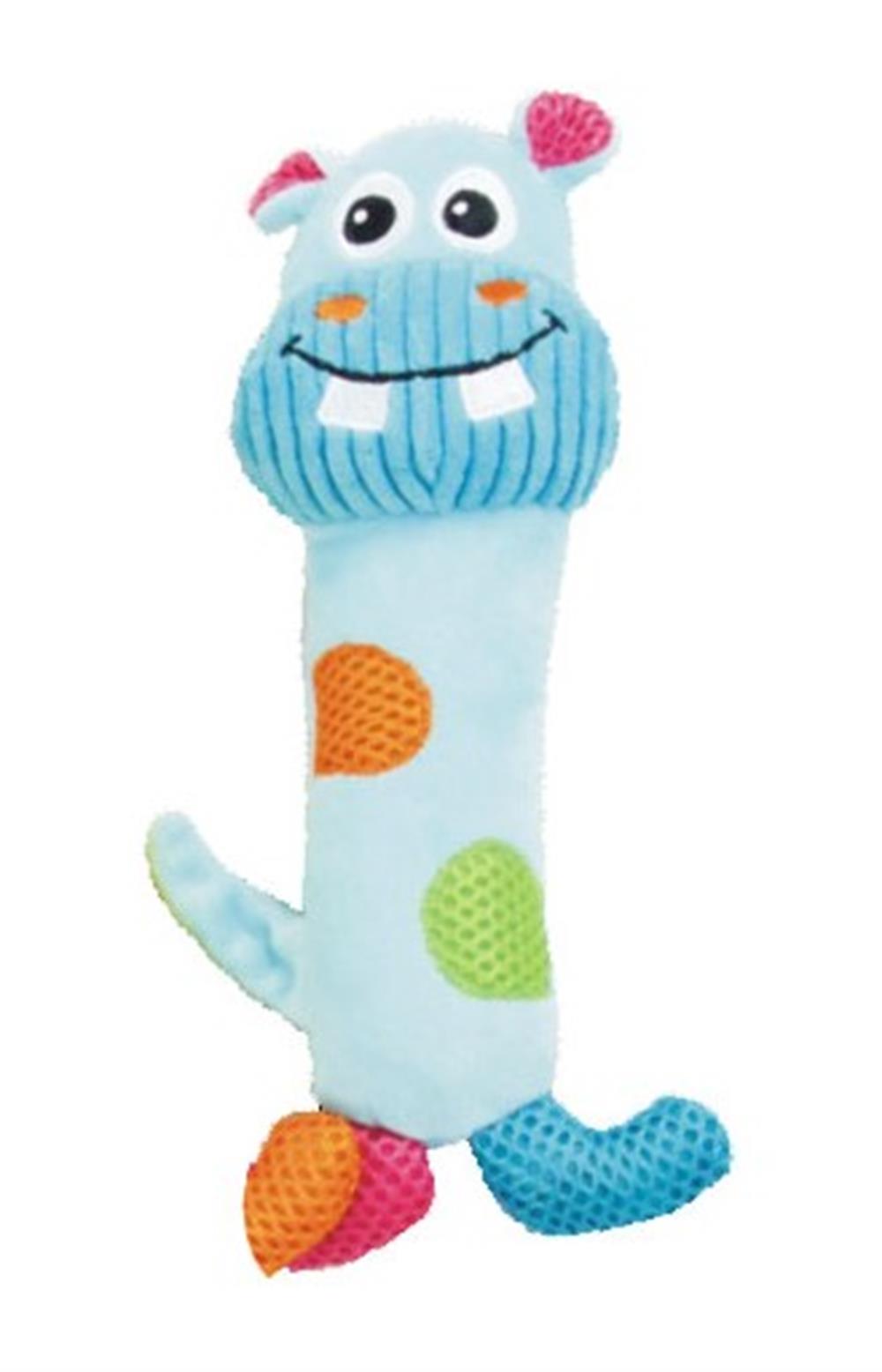 Pawise Vivid Life-Hippo Stick Köpek Oyuncağı 22 cm