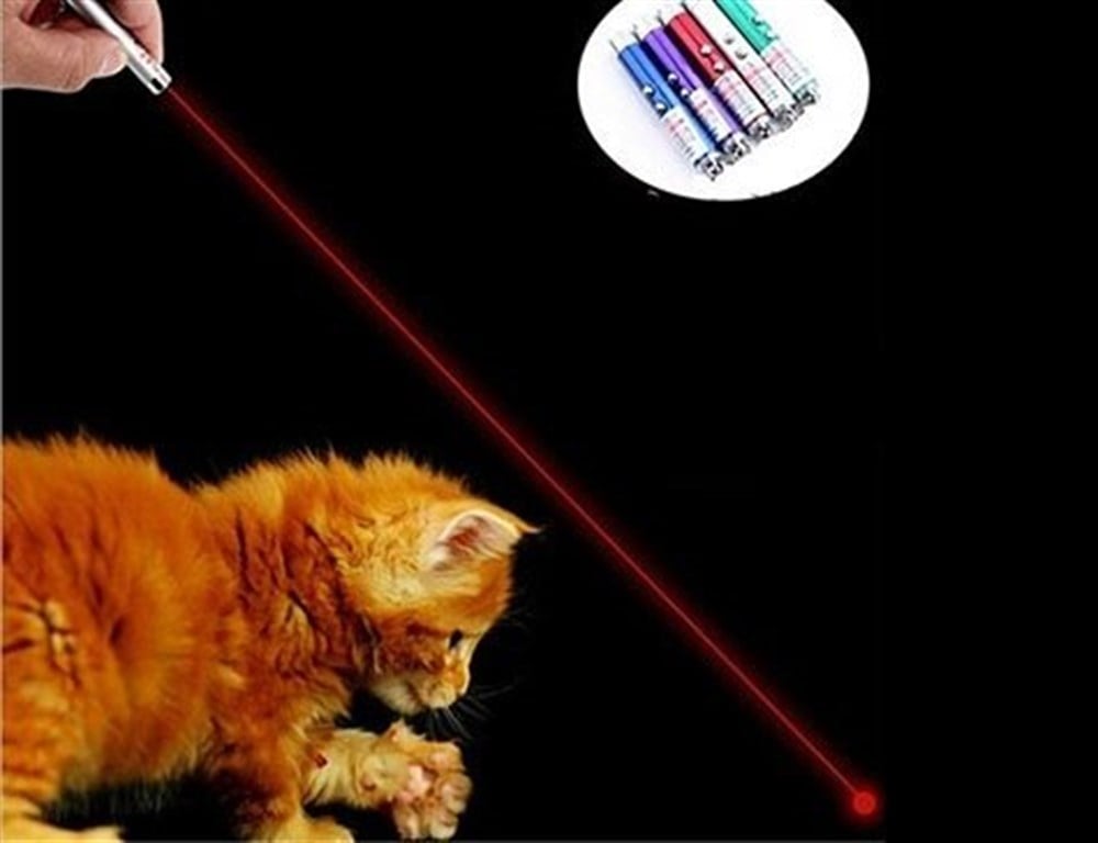 4 Fonksiyonlu Lazer Kedi Oyuncağı