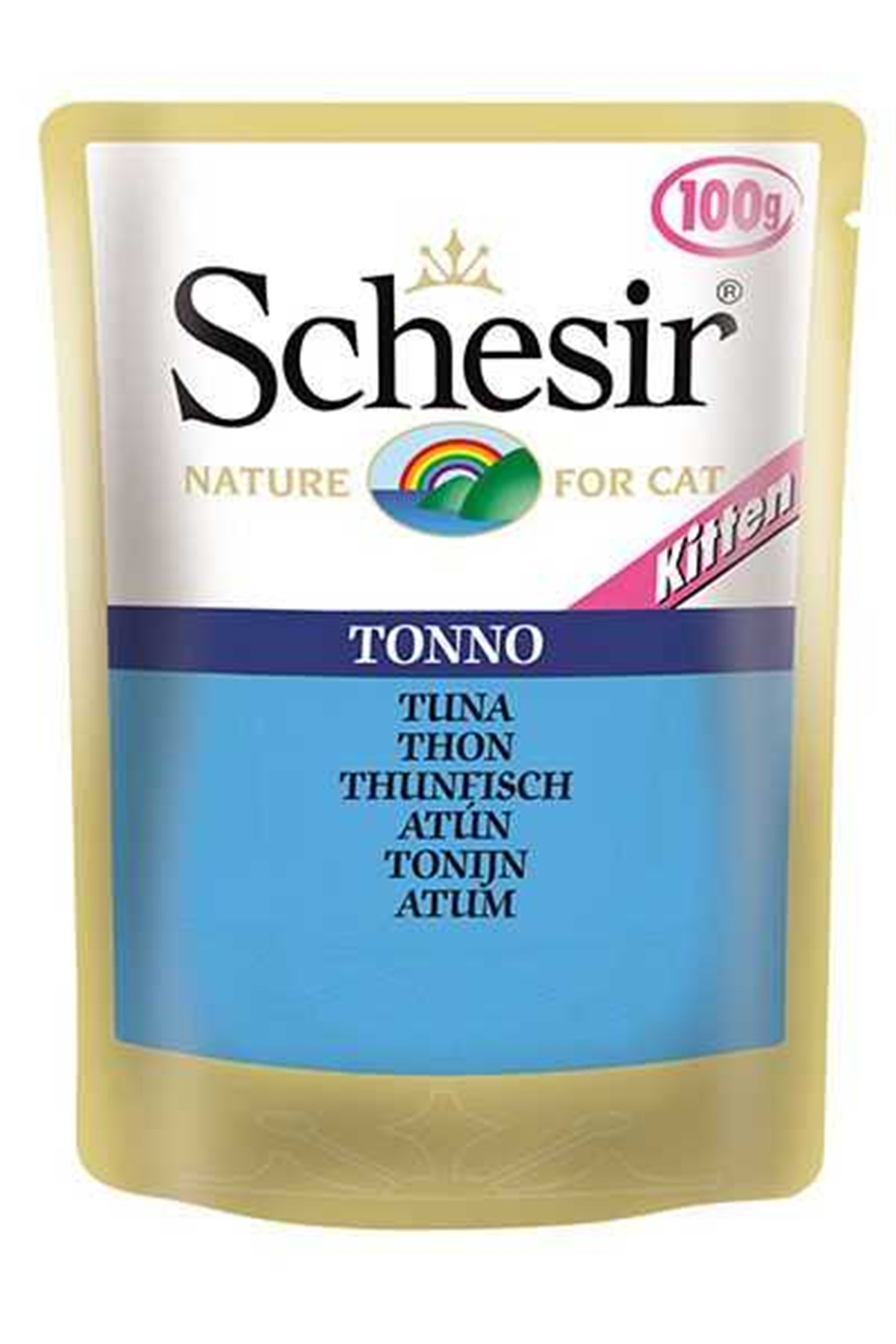 Schesir Jel İçinde Ton Balıklı 100 gr Yavru Kedi Maması