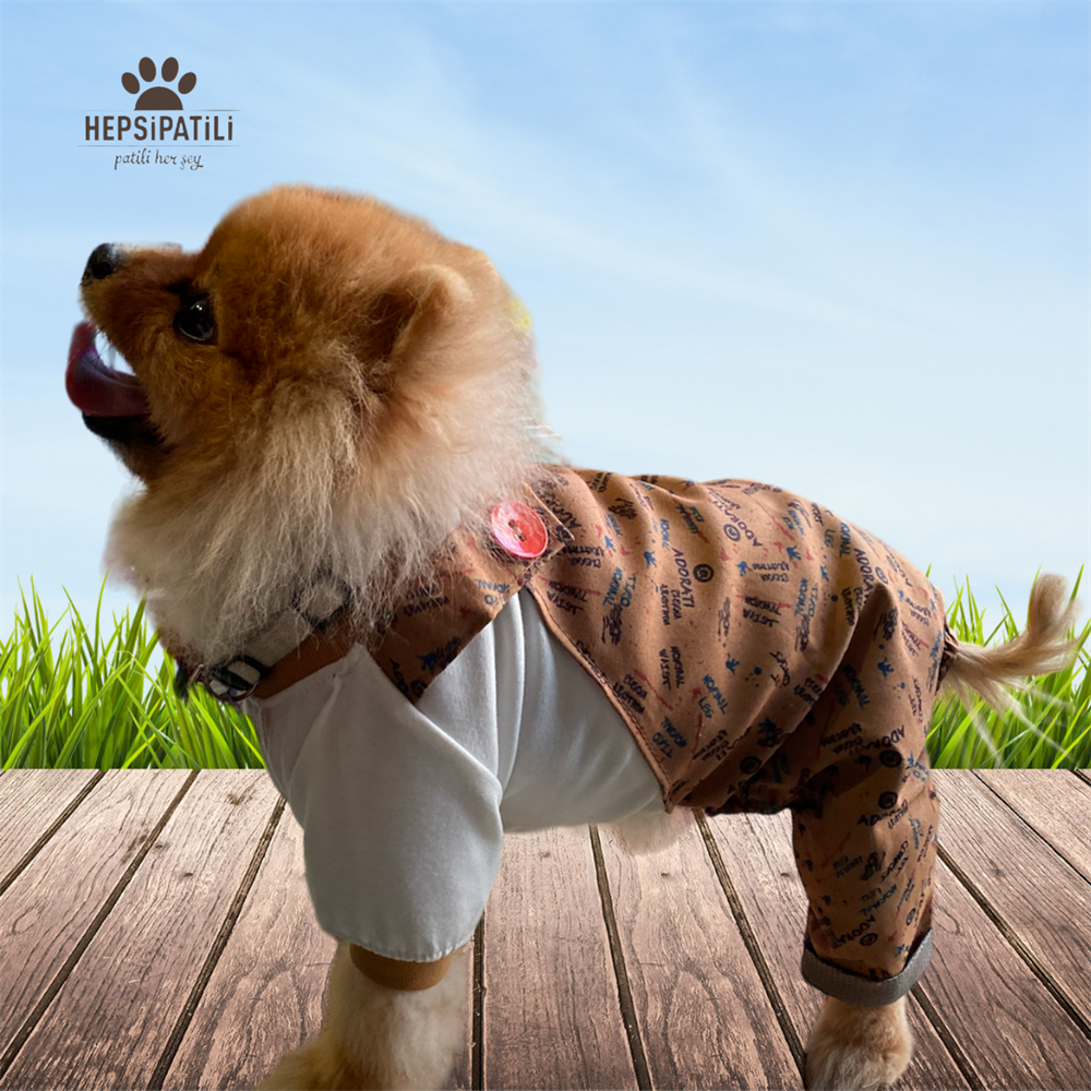 Gedyco Hardal Küçük Irk Köpek Tulumu