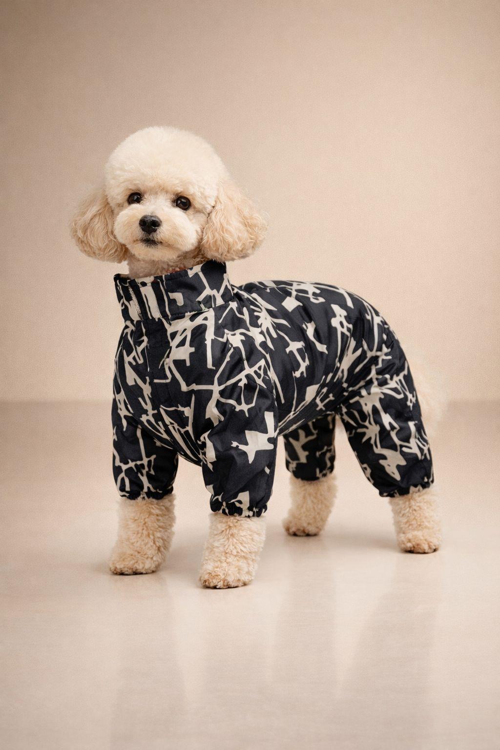 Alphadog Ligne Polarlı Küçük Irk Köpek Yağmurluk Tulumu