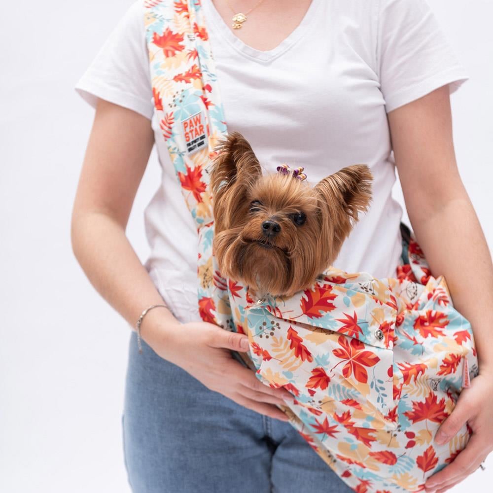 Pawstar Ottawa Crossbody Küçük Irk Köpek Çapraz Taşıma Çantası