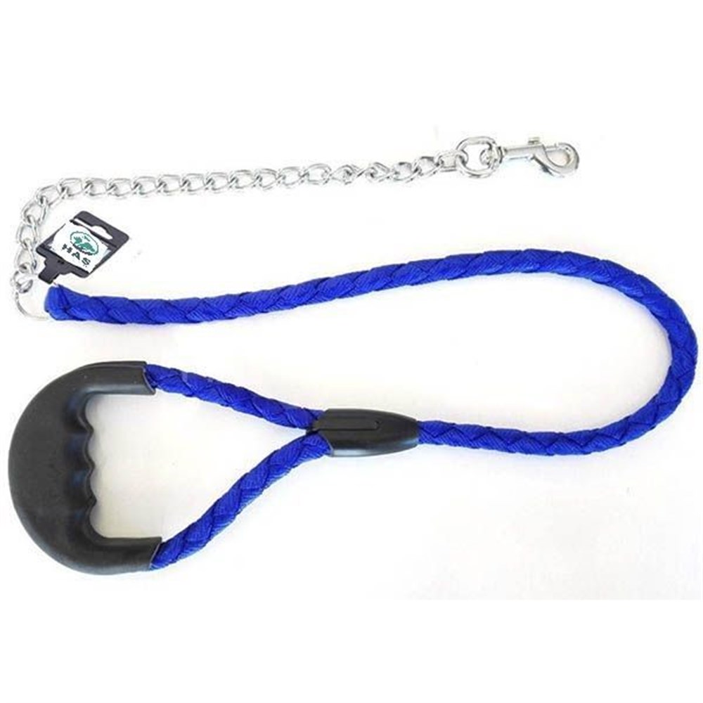Zincirli Mavi Halat Gezdirme Kayışı 1,2 cm x 120 cm