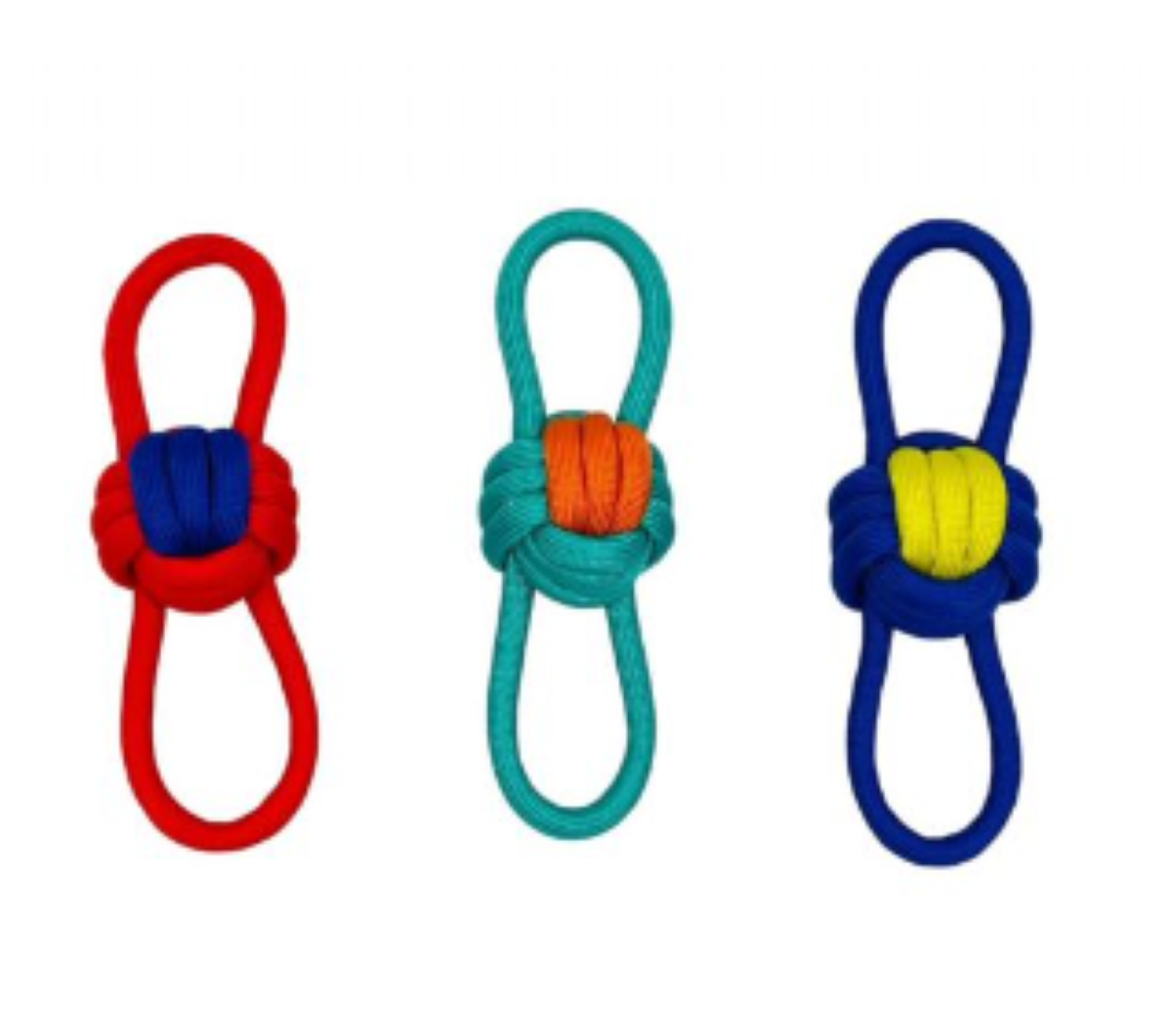 Nunbell Tek Toplu Sekiz Şekilli Köpek Çekiştirme Oyuncağı Çap: 6 cm (1 Adet)