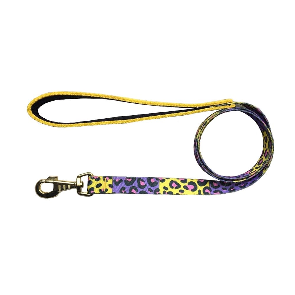 Dogness Leopard Köpek Gezdirme Kayışı 120 cm x 2 cm