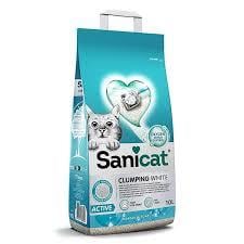 Sanicat Active Aktif Oksijen İçerikli Dezenfektan Sabun Kokulu (İnce Taneli) Kedi Kumu 10 lt
