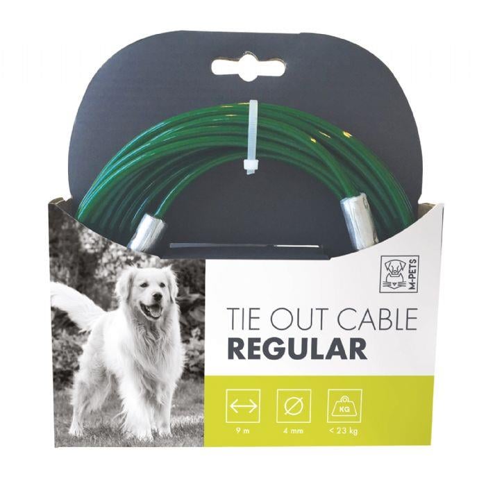 M-Pets 9 m Çelik Köpek Bahçe Bağlama Halatı