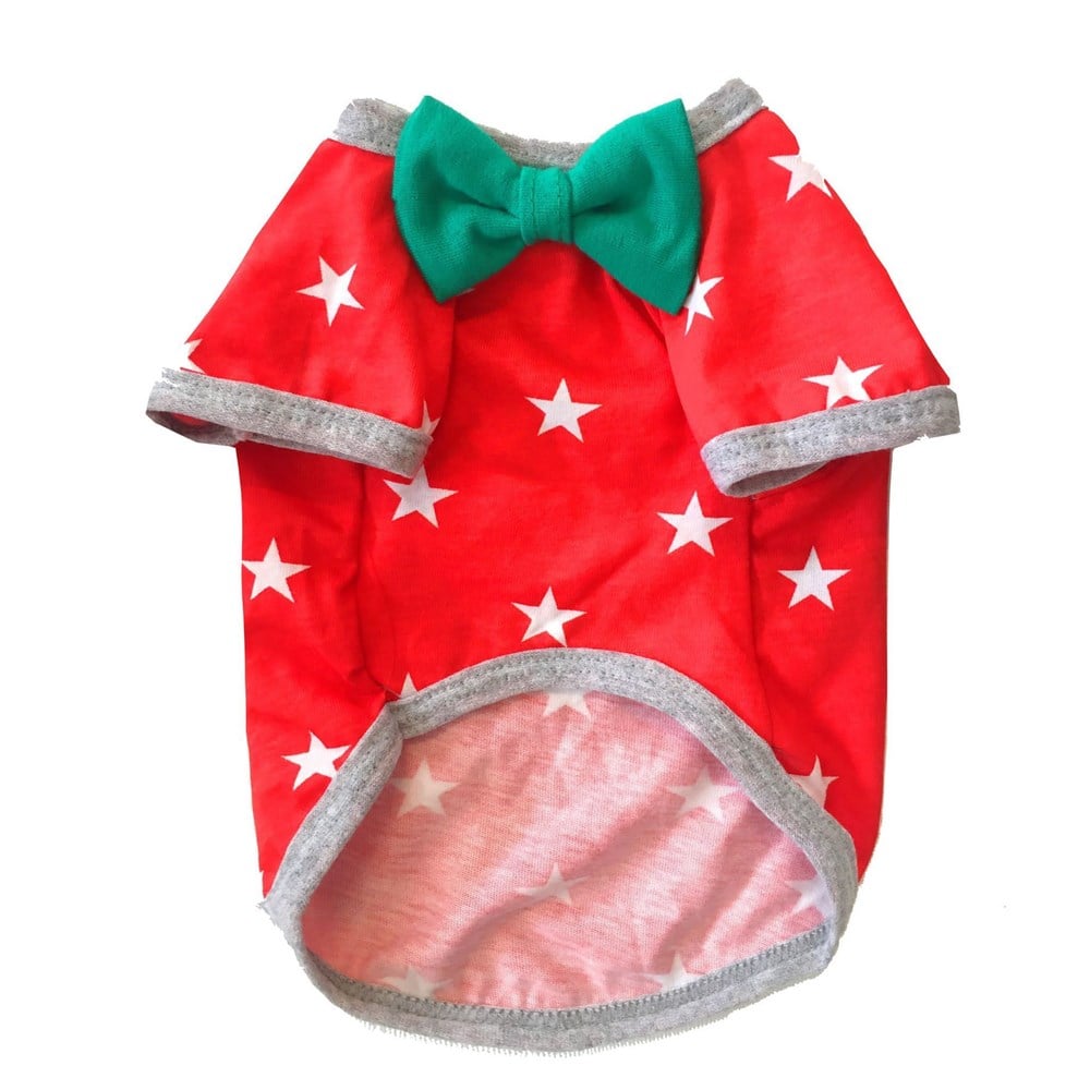 Alphadog Red Star Köpek T-shirtü