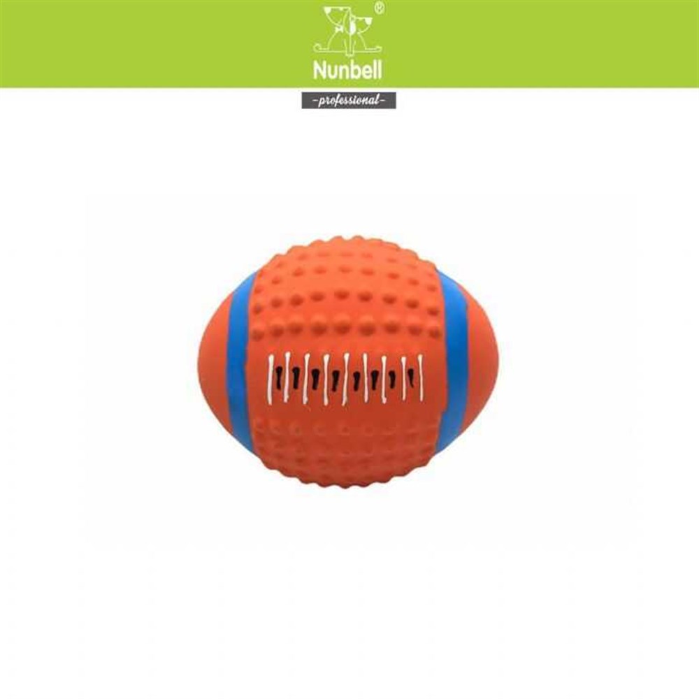 Nunbell Sesli, Yumuşak Latex Top Köpek Oyuncağı 10 cm