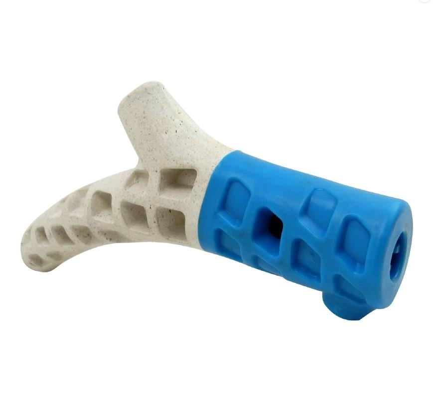 Gimdog Woodies Nane Aromalı Ultra Sert TPR Ödül Hazneli Köpek Oyuncağı 18,1 cm