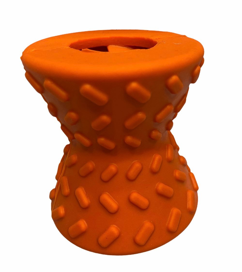 Zampa Ödül Doldurulabilen Kauçuk Silindir Köpek Oyuncağı 9 cm