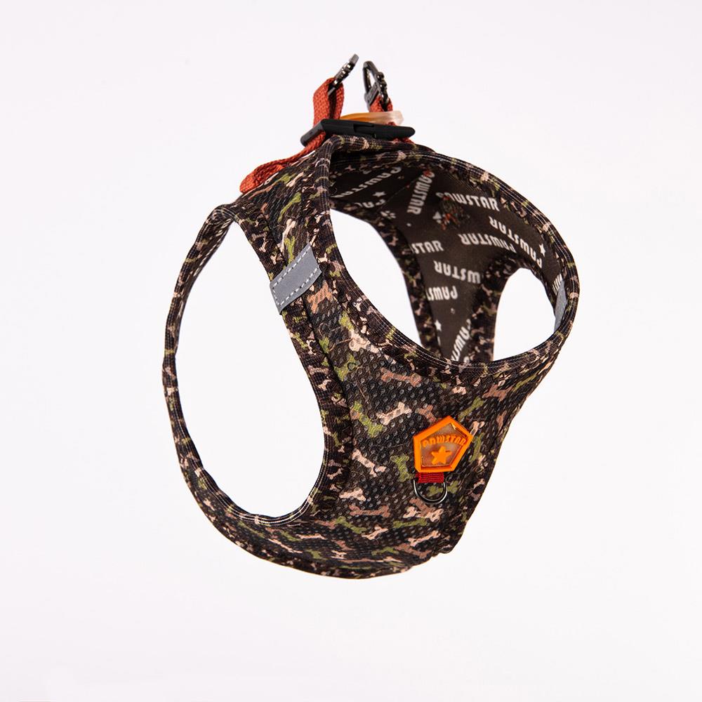 Pawstar Air-Mesh Brown Ossa Köpek Göğüs Tasması
