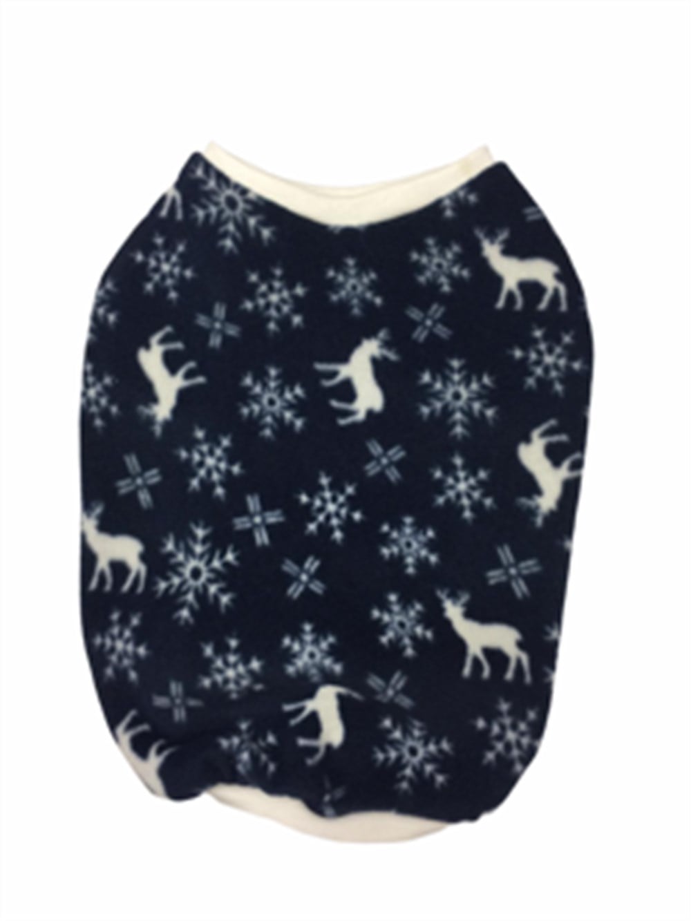 Geyikli Kar Taneli Köpek Poları