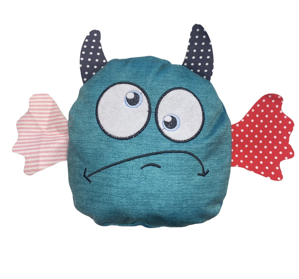 Devil Turquoise Dayanıklı Kumaş Köpek Oyuncağı 32 cm