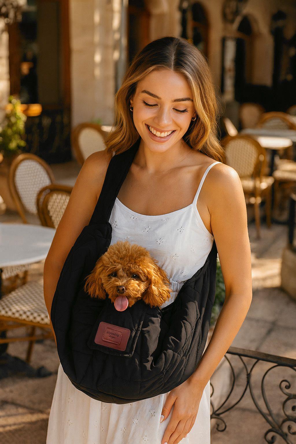 Alphadog Black Kedi ve Köpek Taşıma Çantası