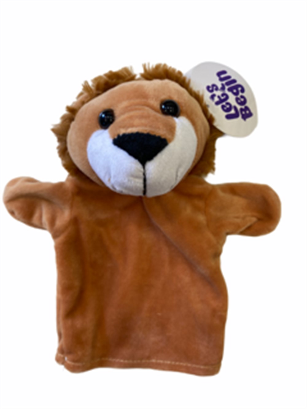 Peluş Aslan El Kuklası 22 cm