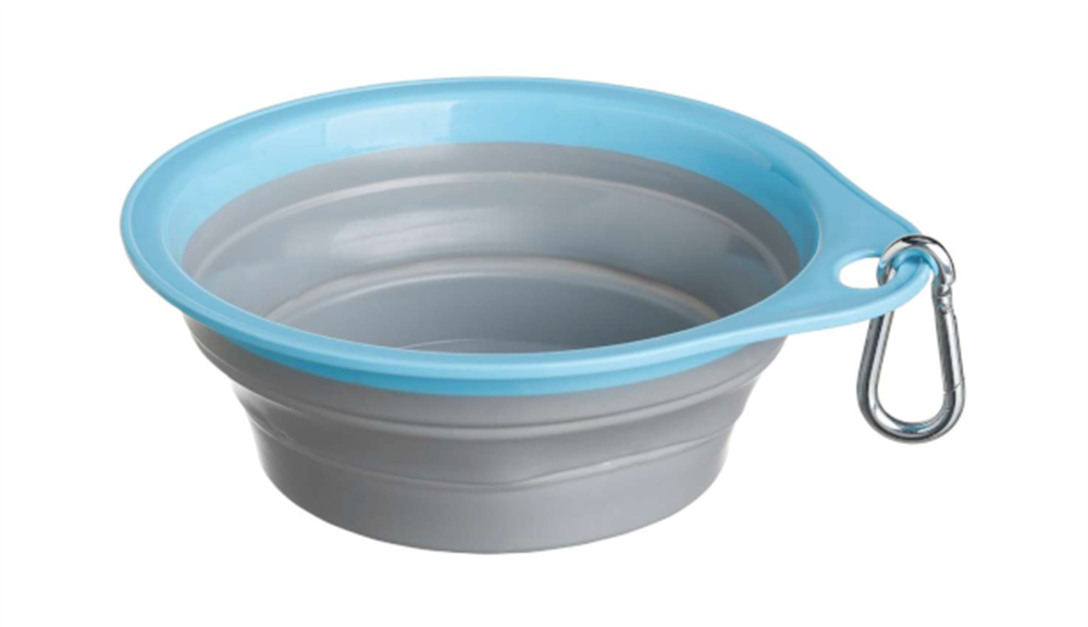 Katlanabilir Silikon Mama ve Su Kabı 350 ml