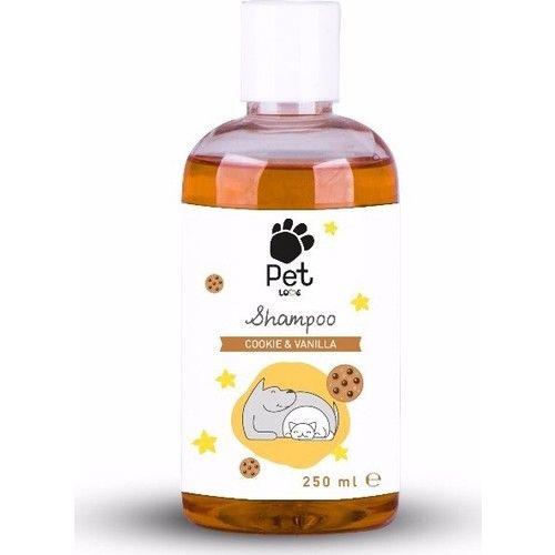 Pet Love Kedi ve Köpekler için Vanilyalı ve Kurabiye Kokulu Şampuan 250 ml