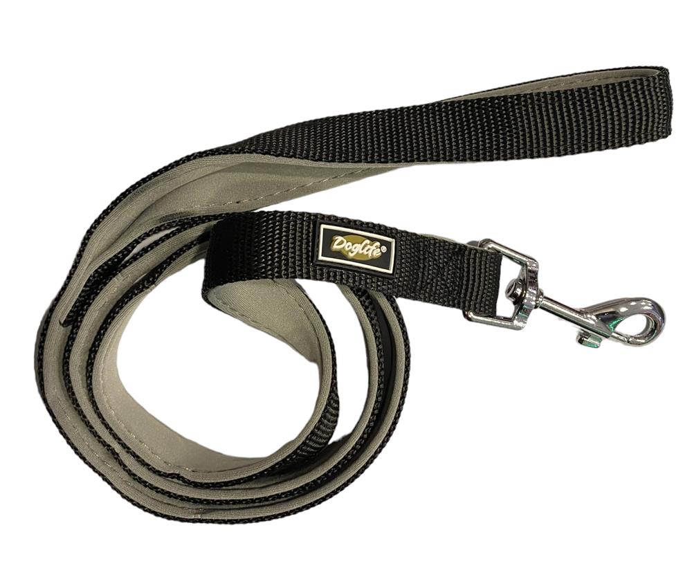 All-day Black Köpek Gezdirme Tasması (2 cm x 120 cm)