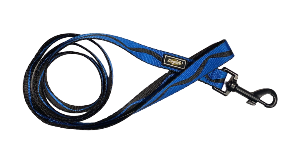 Sax Blue Wave Köpek Gezdirme Tasması (2 cm x 120 cm)