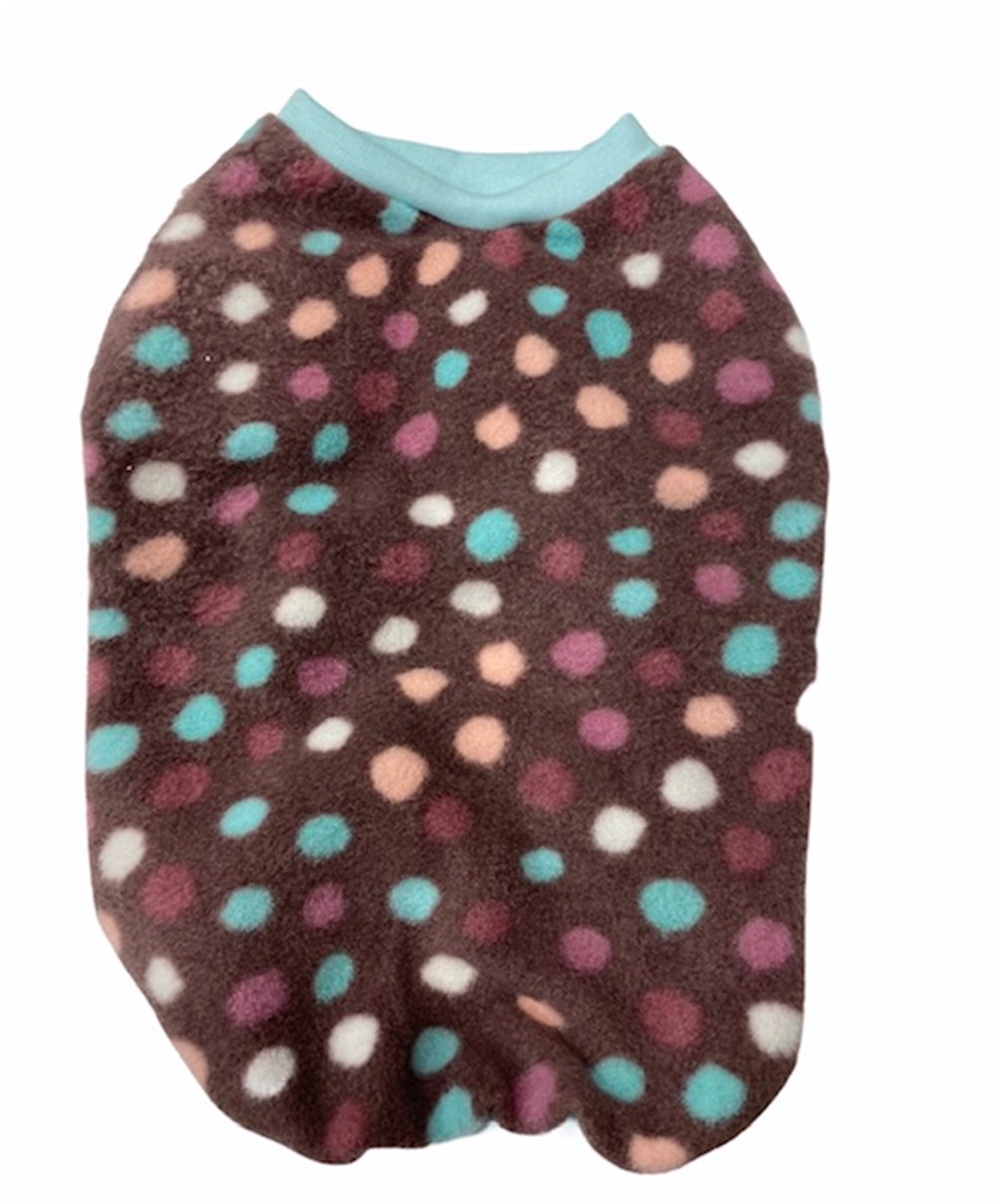 Renkli Puantiyeli Yumuşacık Polar