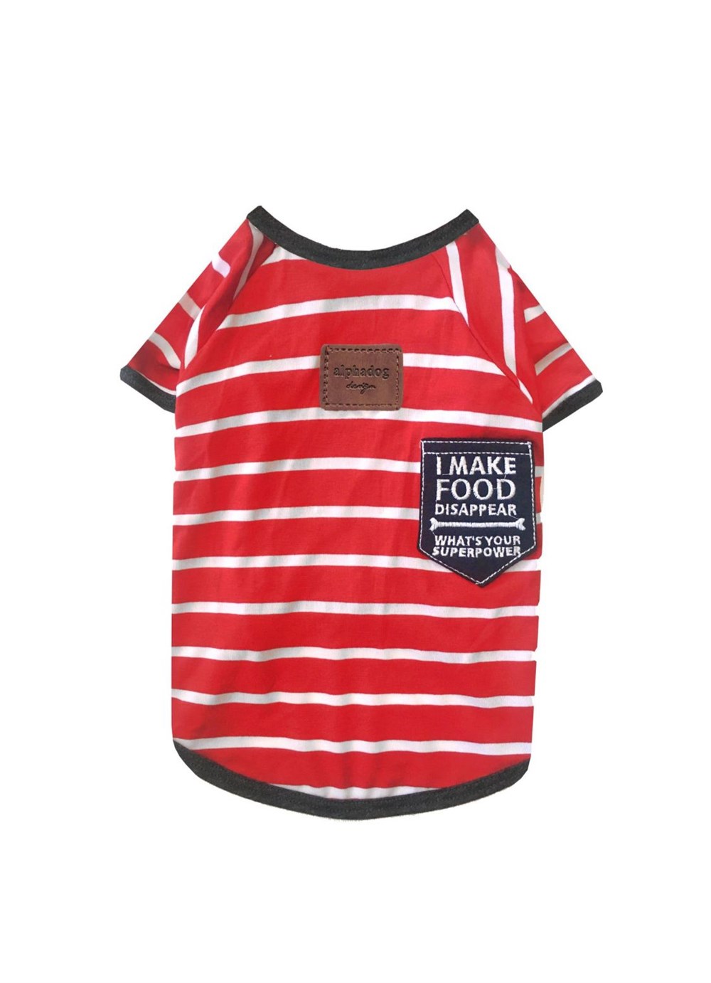 Alphadog Superpower Küçük Irk Köpek T-shirtü