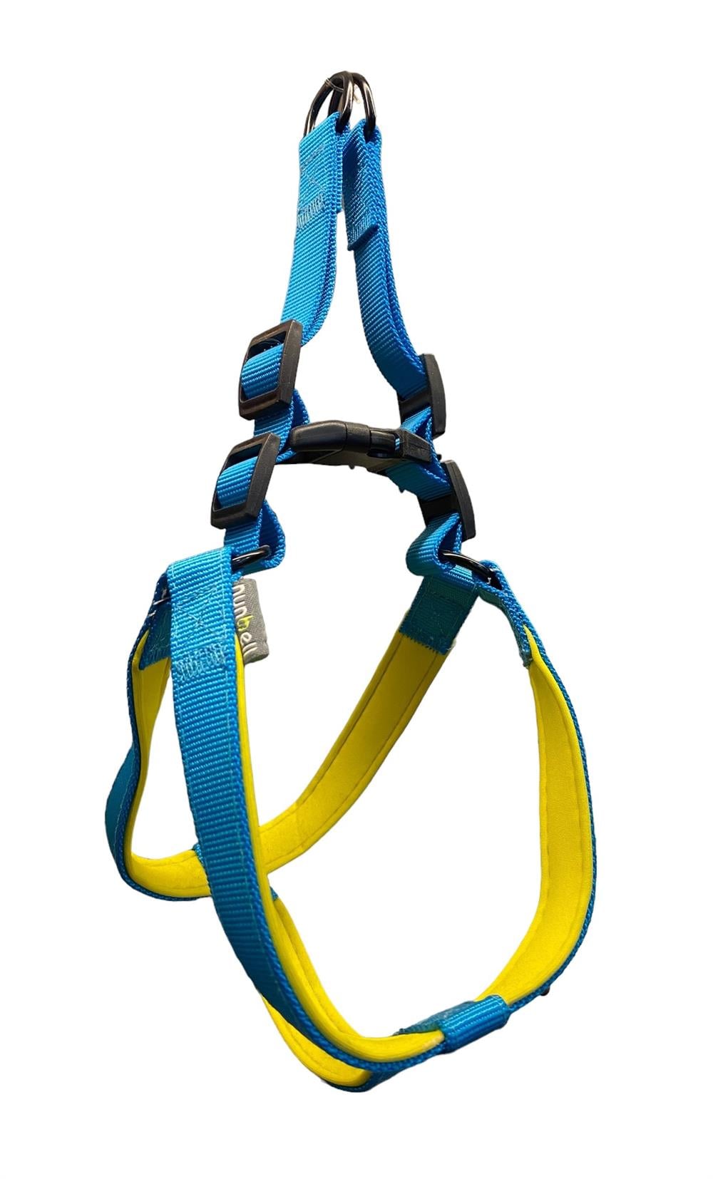 Neoprenli Mavi Köpek Göğüs Tasması (Göğüs: 50 cm +/- 3 cm)