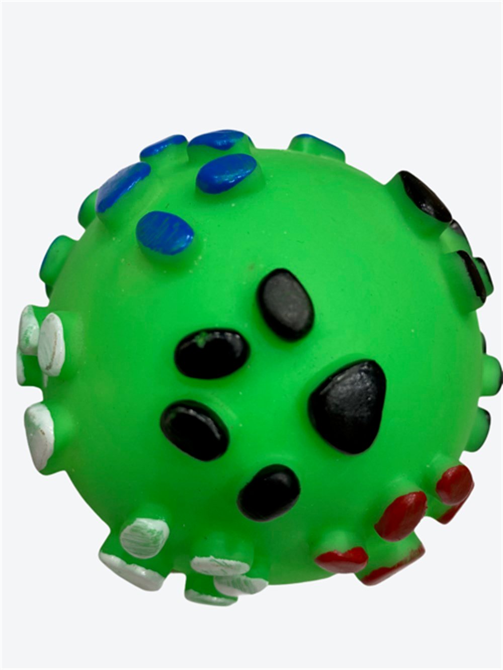 Sesli Plastik Patili Top Köpek Oyuncağı 10 cm