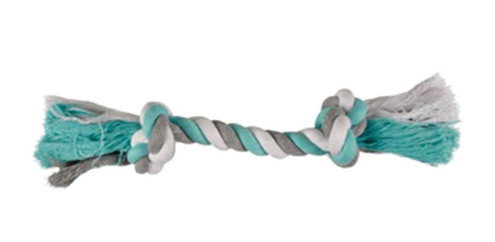 Flamingo 2 Düğümlü Mint 30 cm Köpek Oyun ve Diş İpi 
