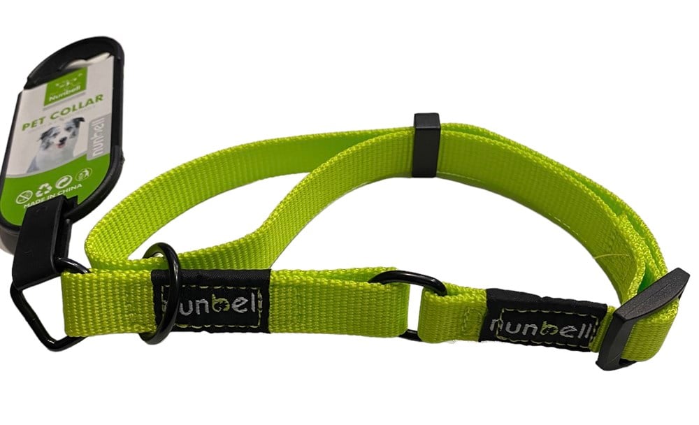 Nunbell Soft Kumaş Köpek Eğitim Boyun Tasması 1,5 cm, Boyun: 35-45 cm