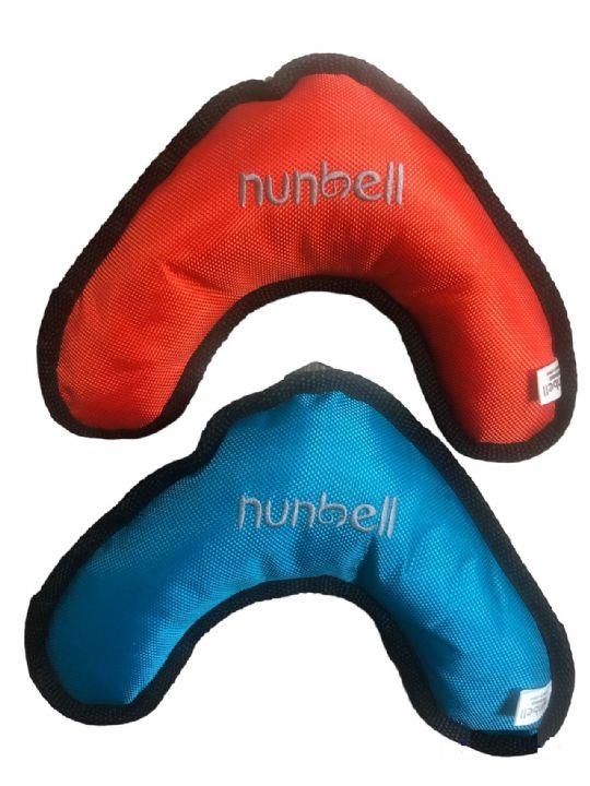 Nunbell Dolgulu Sert Kumaş V Frizbi Köpek Oyuncağı 25 cm (1 Adet)