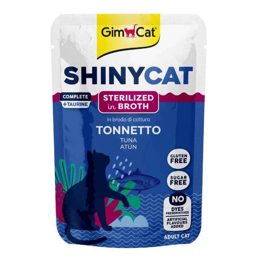 Gimcat Shinycat Ton Balıklı Kısırlaştırılmış Kedi Çorbası 70 Gr