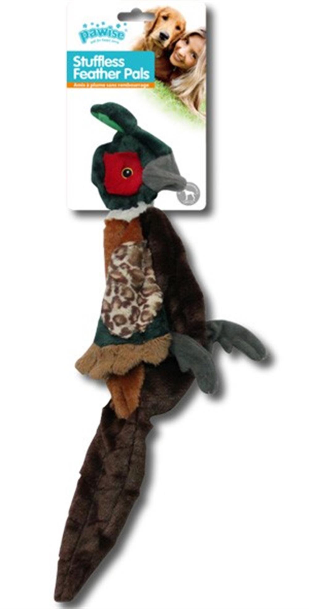 Pawise Stuffless Pheasant Yumuşak Peluş Köpek Oyuncağı 35 cm