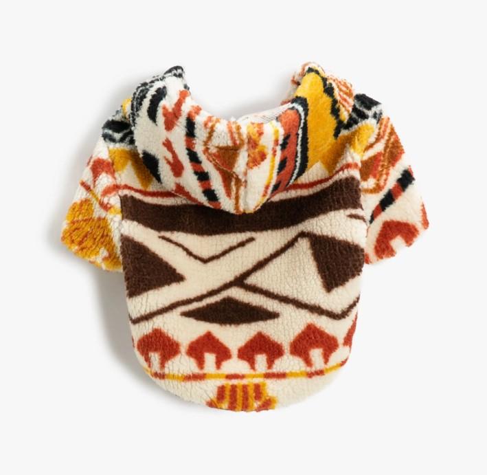 Koton Ethnic Ponçik Orta-Büyük Irk Köpek Kabanı