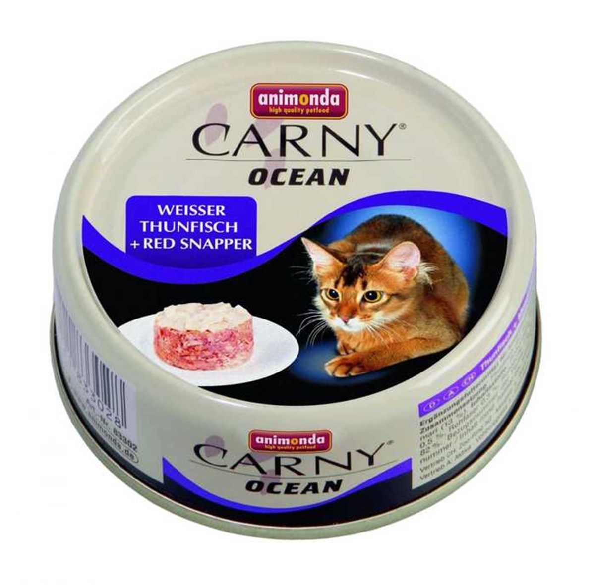 Animonda Carny Ocean 80 gr Ton Balığı ve Kırlangıçlı Kedi Konservesi