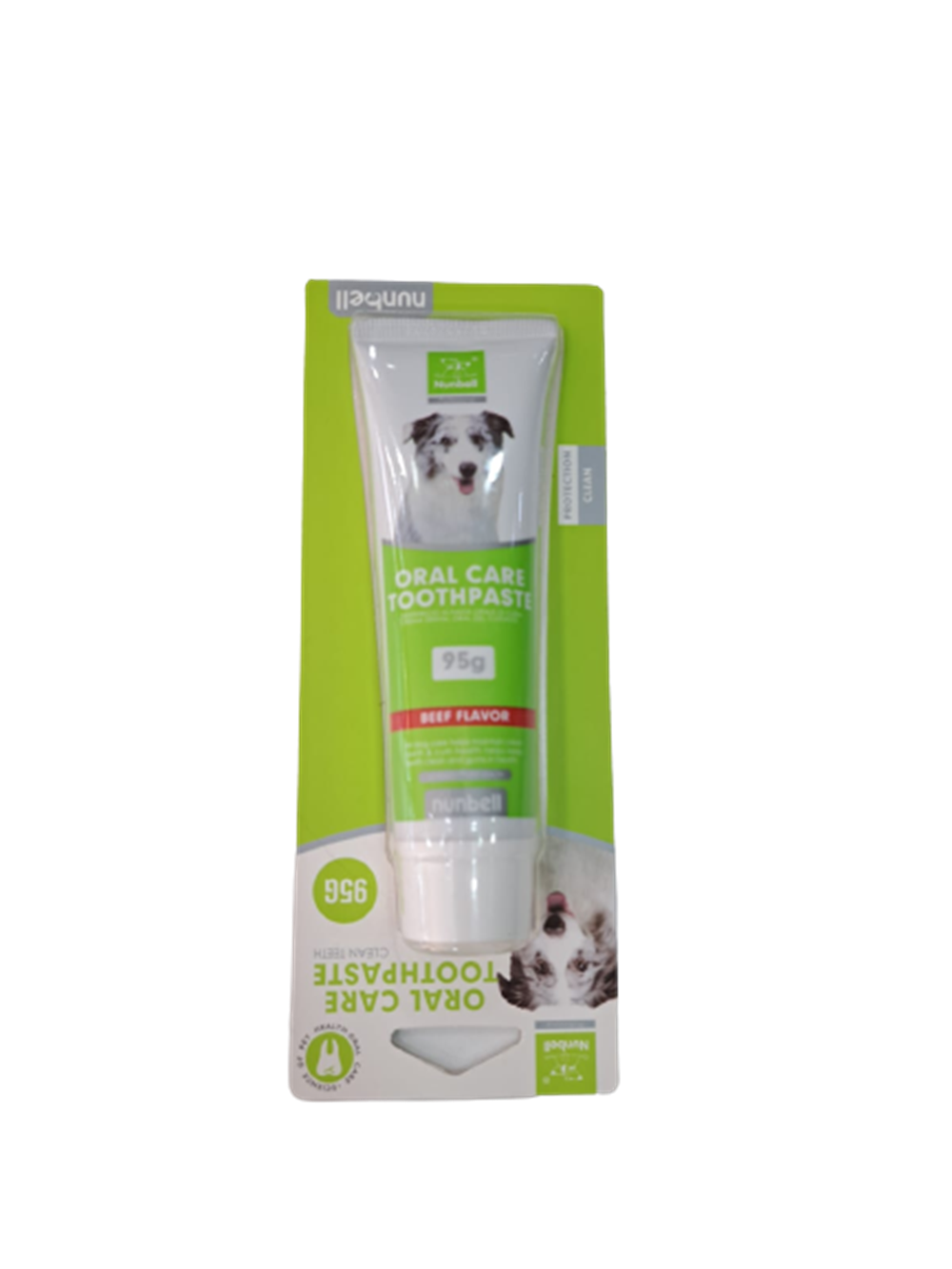 Nunbell Biftek Aromalı Köpek Diş Macunu 95 gr