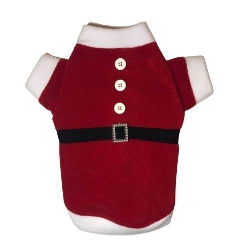 Gedyco Polar Orta Irk Köpek Noel Baba Ceketi (8 kg-20 kg arasına uygun bedenlerde)