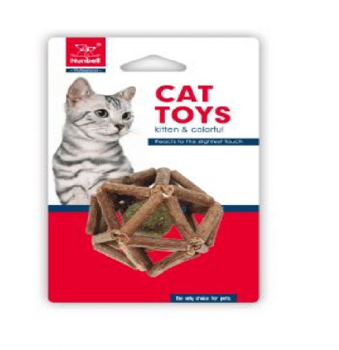 Nunbell Matatabi Kafesli Top Kedi Oyuncağı