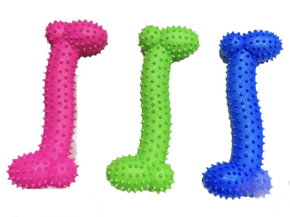Kauçuk Kemik Köpek Diş Kaşıma Oyuncağı 15 cm (1 adet)