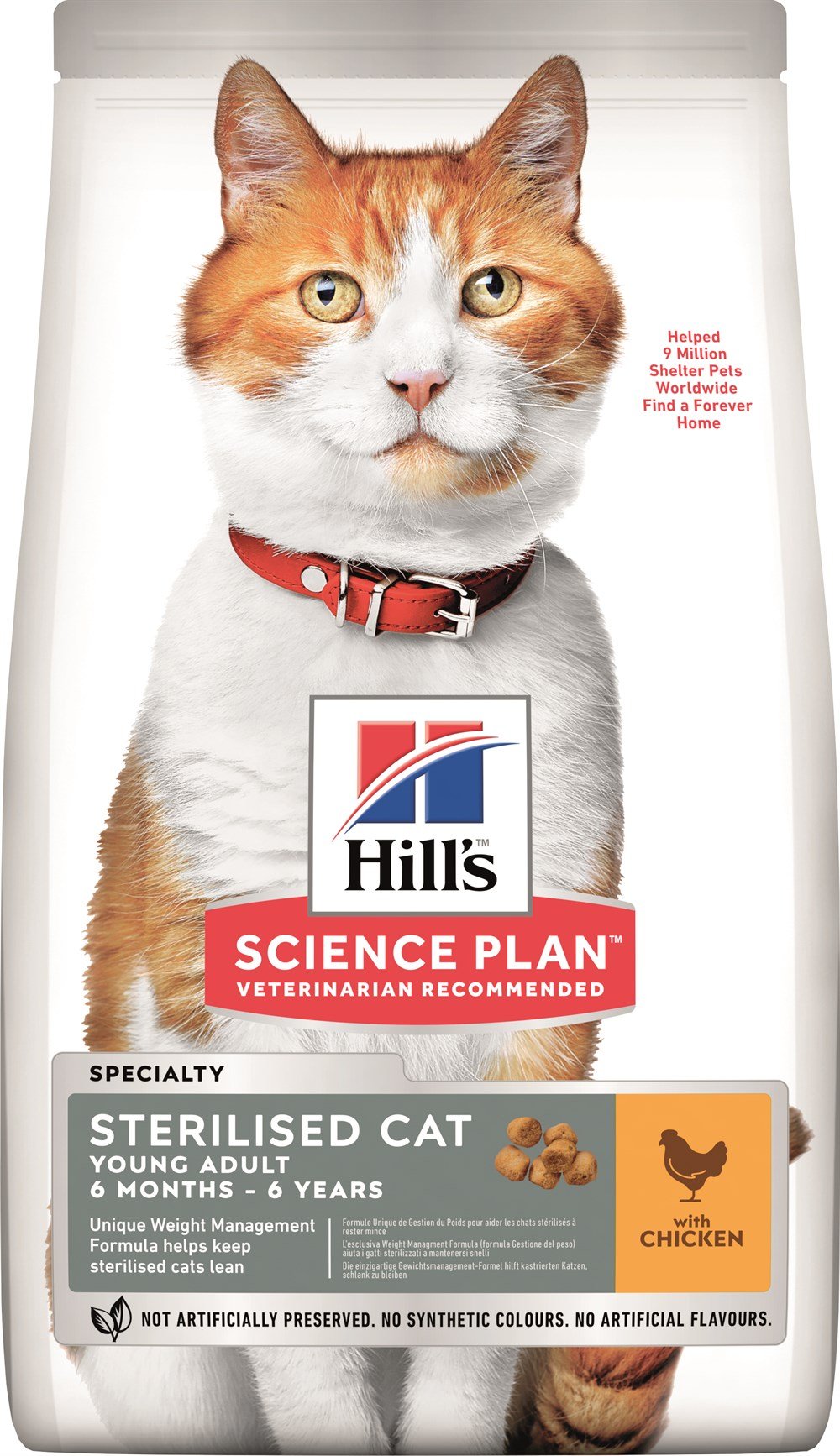 Hill's Science Plan 15 kg Tavuklu Kısırlaştırılmış Yetişkin Kedi Maması
