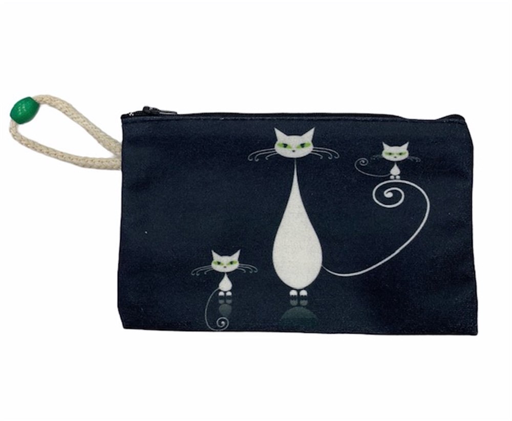 Zarif Kedi Cüzdan/Çanta 19 x 12 cm