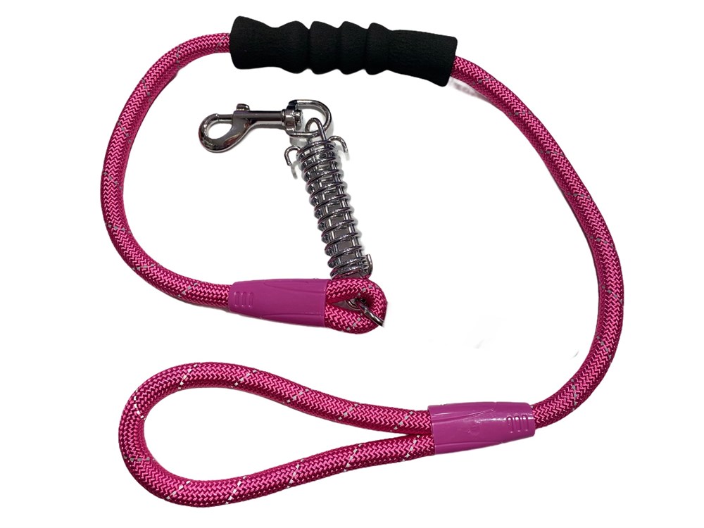 Nunbell Pinky Yaylı ve Reflektörlü Şok Gezdirme Kayışı 1,2 cm x 120 cm