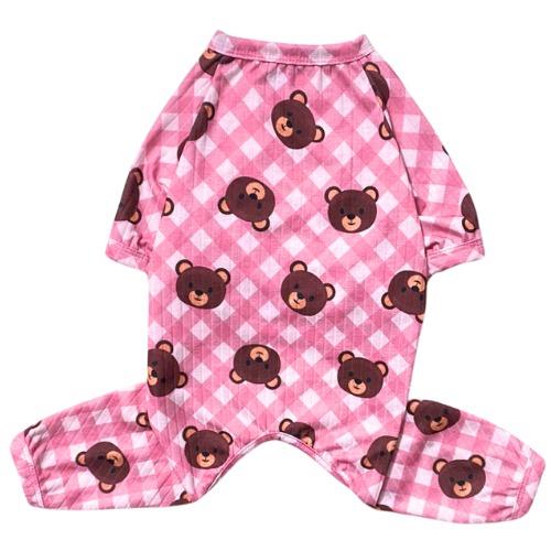 Gedyco Pembe Ayıcık Orta Irk Köpek PenyeTulum Pijama