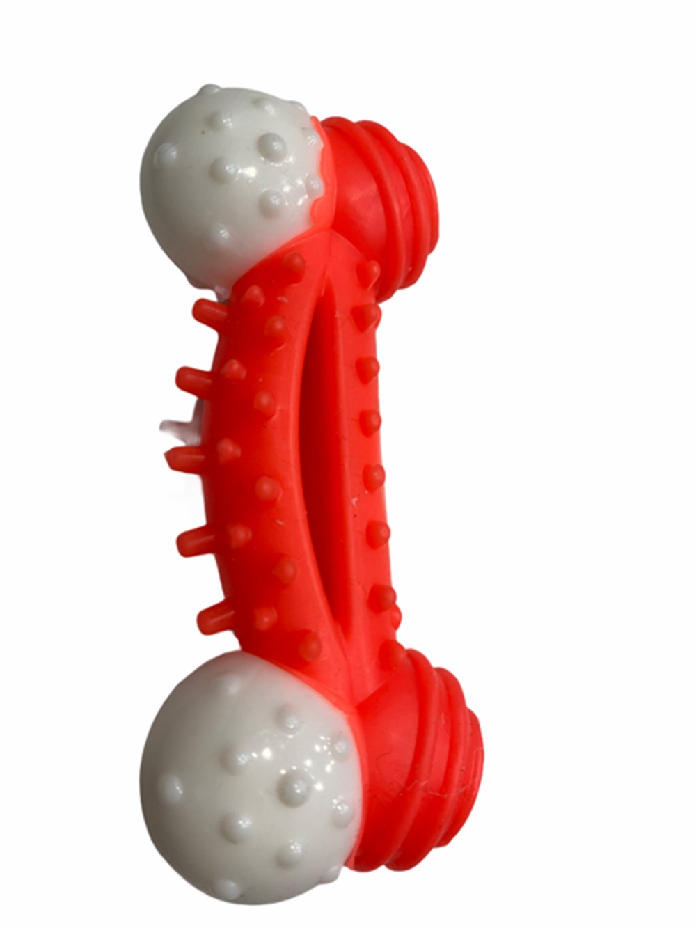 Termo-Plastik Köpek Oyuncağı 13 cm Turuncu