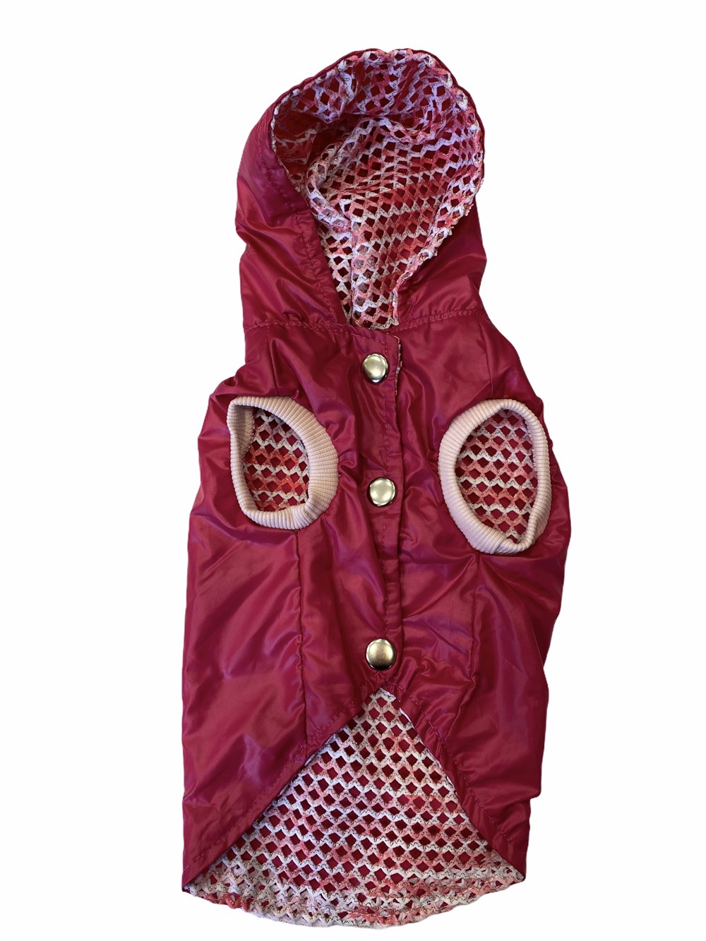 Kapüşonlu, Pembe Yağmurluk