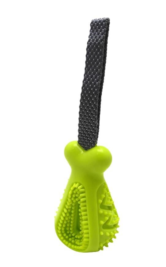 Gimdog Bone TPR, Çekiştirmeli Köpek Oyuncağı Yeşil 22 cm