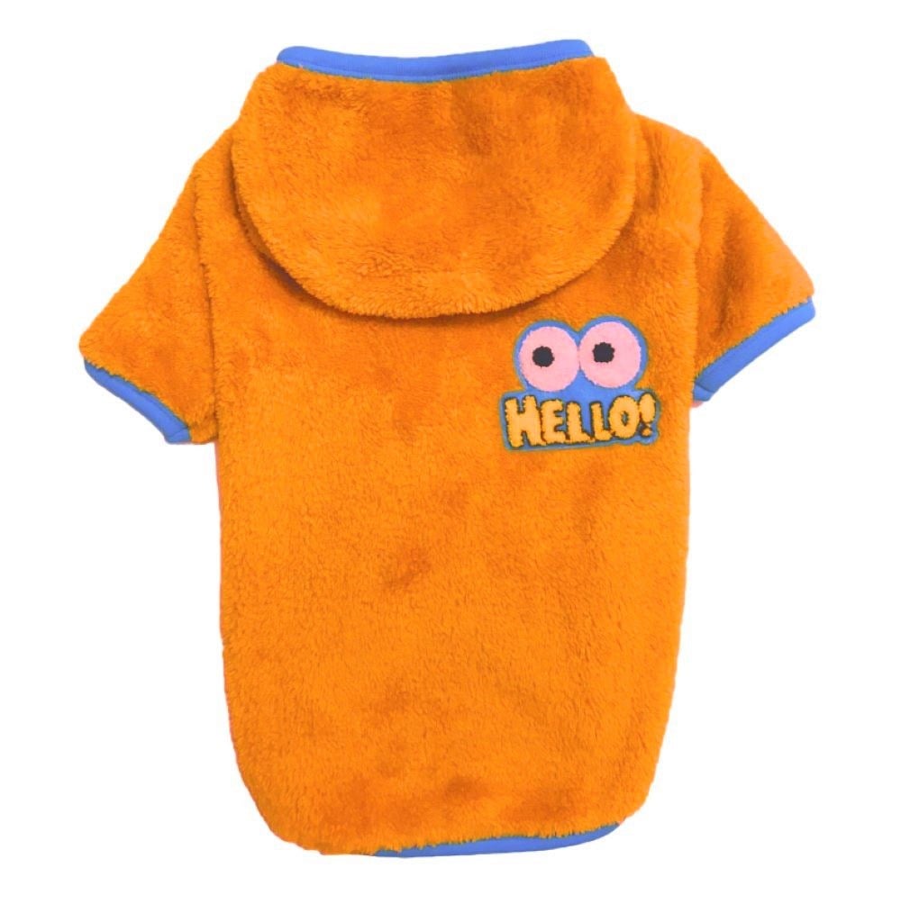 Gedyco Hello Premium Peluş Büyük Irk Köpek Sweatshirtü (21-50 kg arası köpeklere uygundur)